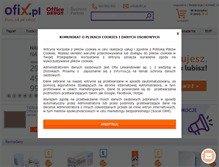 Tablet Screenshot of ofix.pl